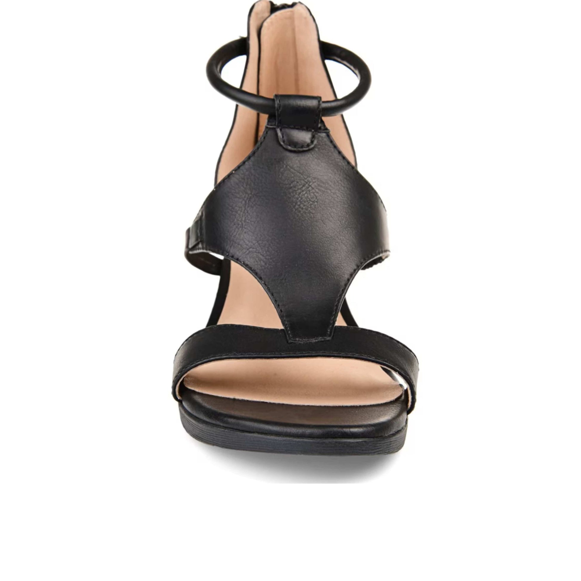 JOURNEE COLLECTION Womens Shoes 37.5 / Black JOURNEE COLLECTION -  Wedge Sandals