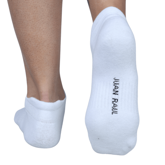 JUAN RAUL Socks 40-45 / White JUAN RAUL -  Low cut athletic socks