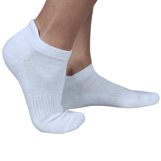 JUAN RAUL Socks 40-45 / White JUAN RAUL -  Low cut athletic socks