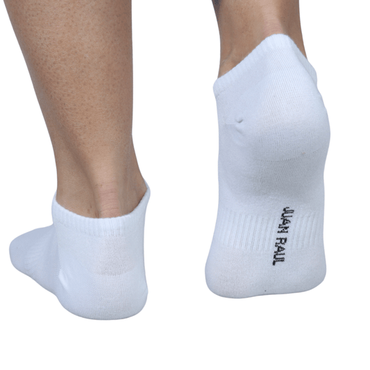JUAN RAUL Socks 41-44 / White JUAN RAUL - Solid bamboo socks