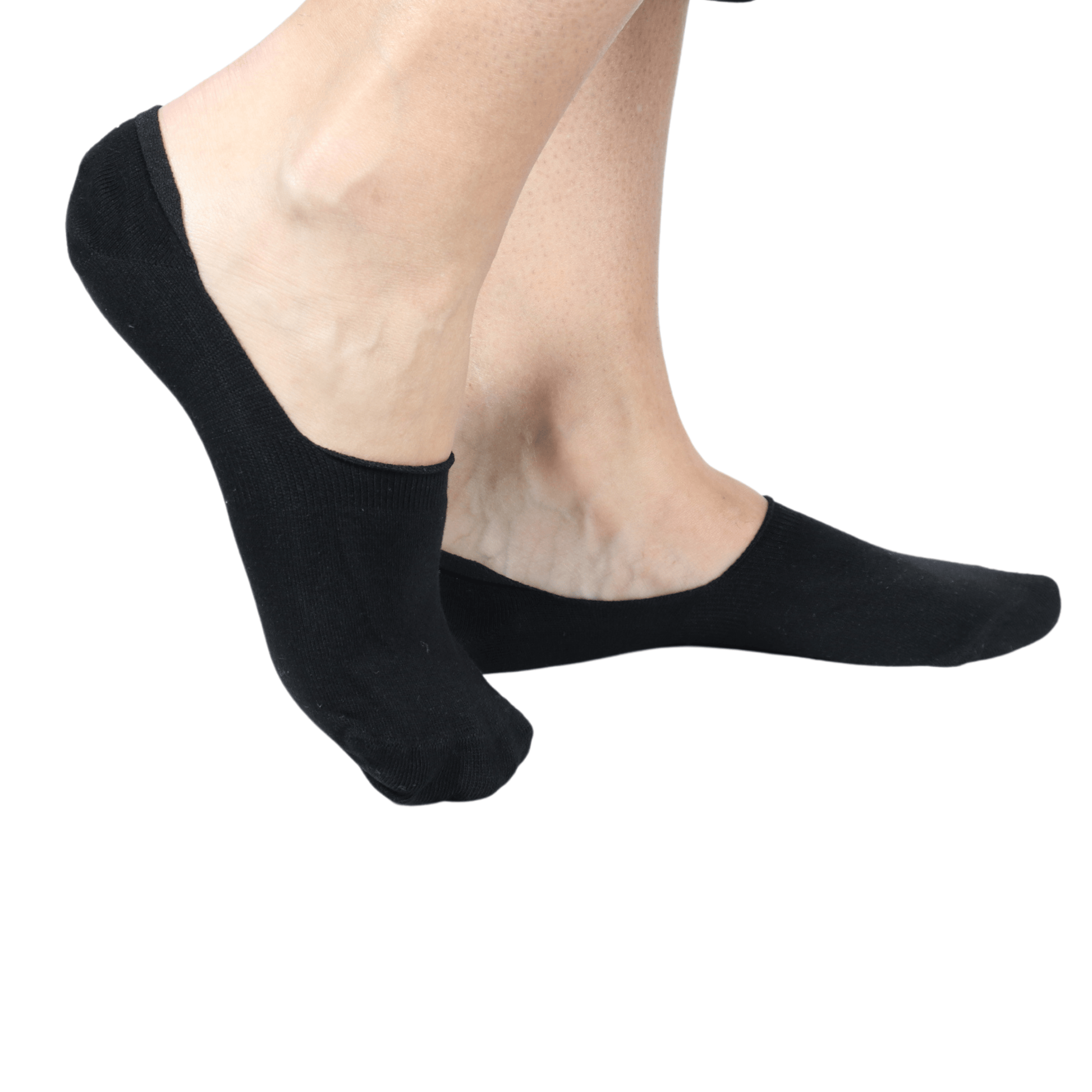 JUAN RAUL Socks 40-44 / Black JUAN RAUL - Solid Seamless Silicone Reinforced Socks