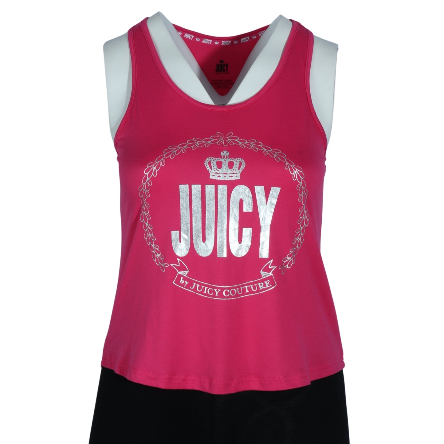 JUICY COUTURE Womens Tops L / Pink JUICY COUTURE - Graphic Tank Top