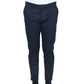 JULES Mens Bottoms 32W x 29L / Navy JULES - Cotton solid skinny pants