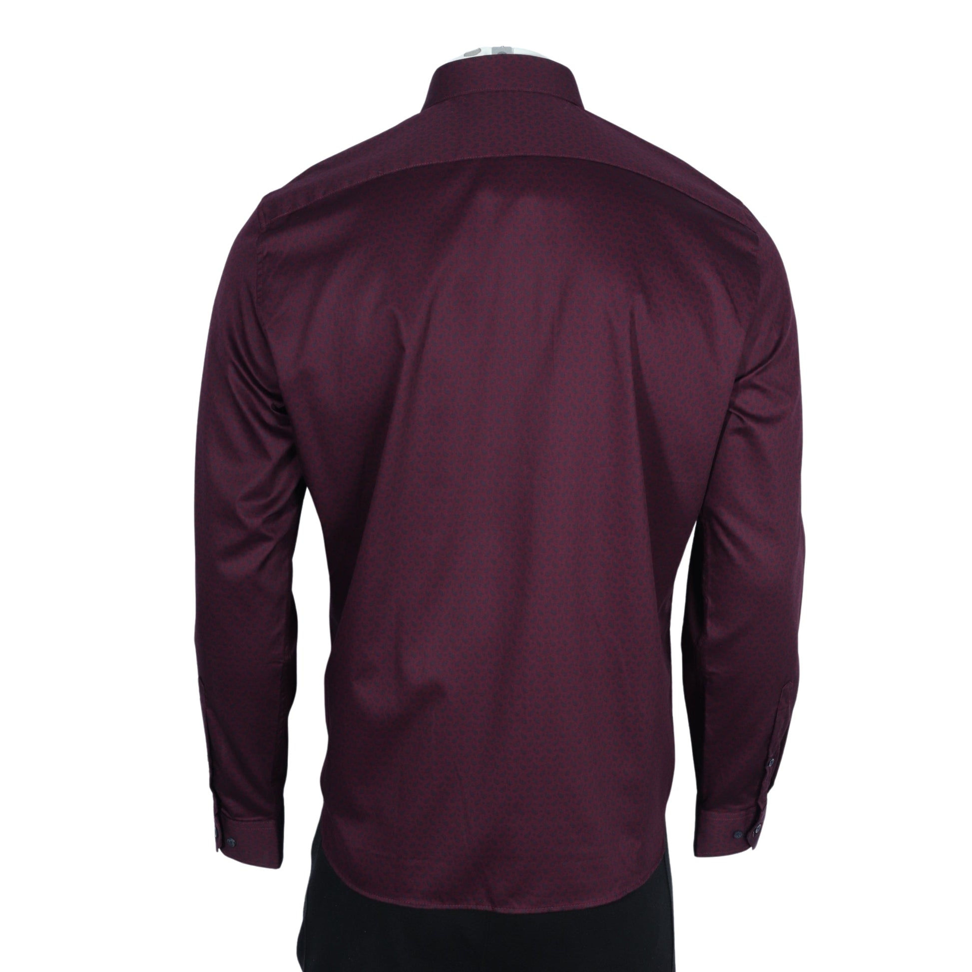 JULES Mens Tops XL / Burgundy JULES - Paisley printed top