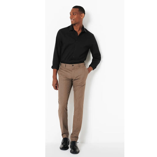 JULES Mens Tops JULES - Textured cotton button up shirt