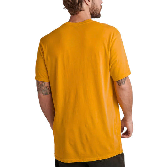 JUNK FOOD Mens Tops L / Orange JUNK FOOD - Grateful Dead Guitar Skeleton Short Sleeve T-shirt