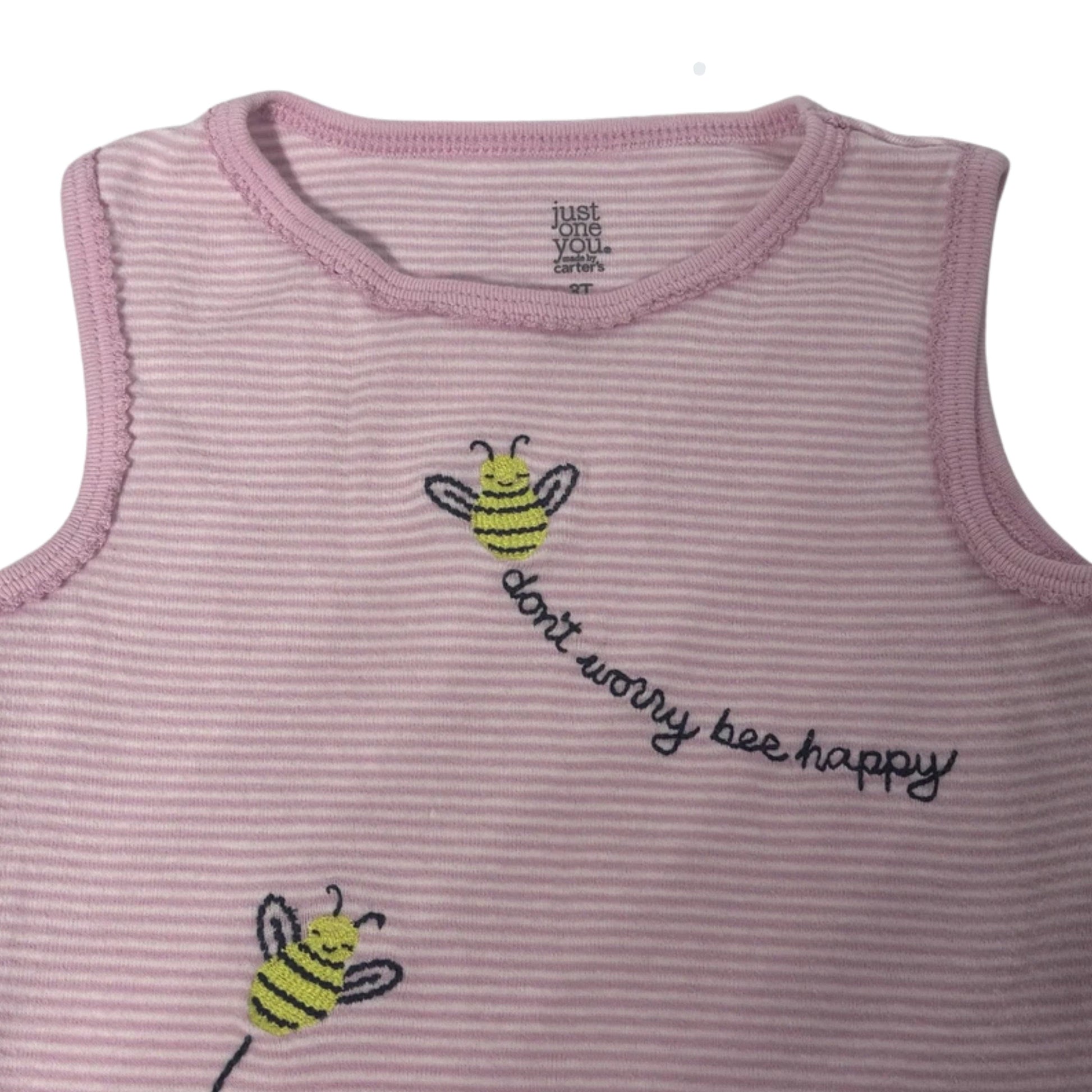 JUST ONE YOU Baby Girl 12 Month / Multi-Color JUST ONE YOU - Baby -  Bees Tank Top