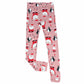 JUST ONE YOU Girls Bottoms M / Multi-Color JUST ONE YOU - Santa printed girls pants