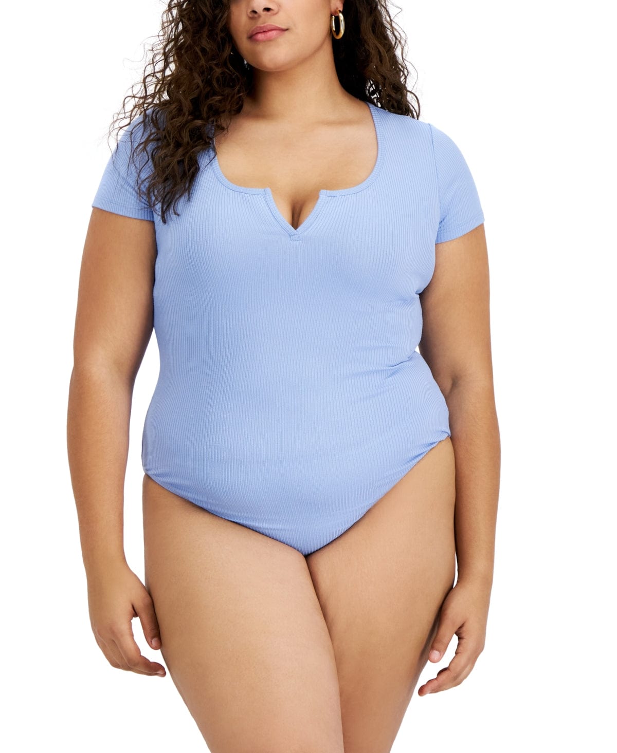 JUST POLLY Womens Tops JUST POLLY - V-Notch Bodysuit