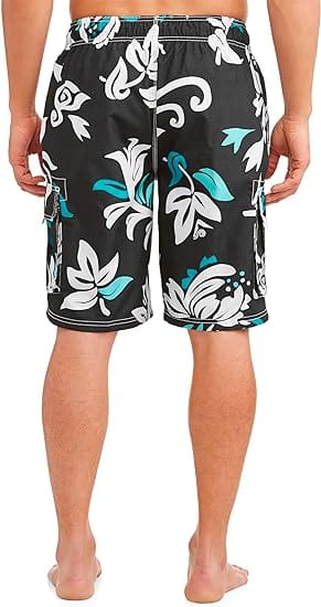 KANU SURF Mens Swimwear L / Multi-Color KANU SURF -  Barracuda Swim Trunks