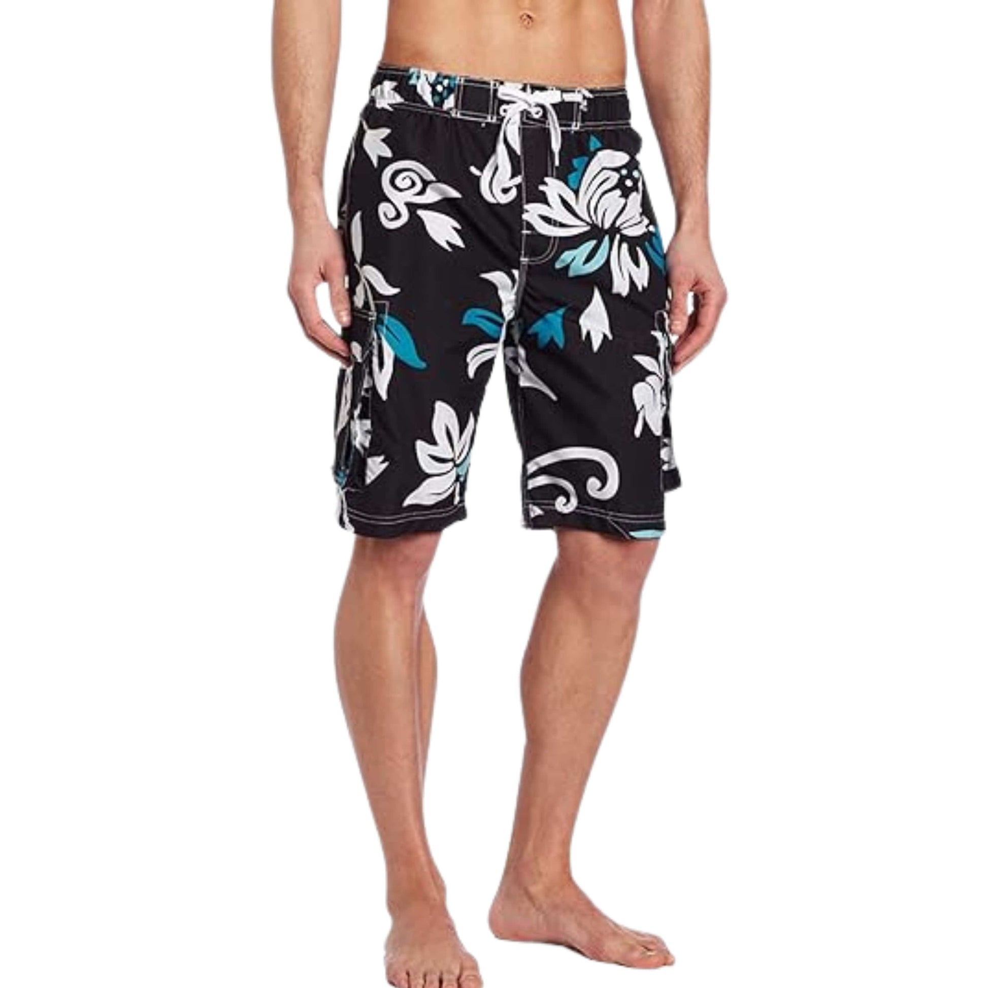KANU SURF Mens Swimwear L / Multi-Color KANU SURF -  Barracuda Swim Trunks