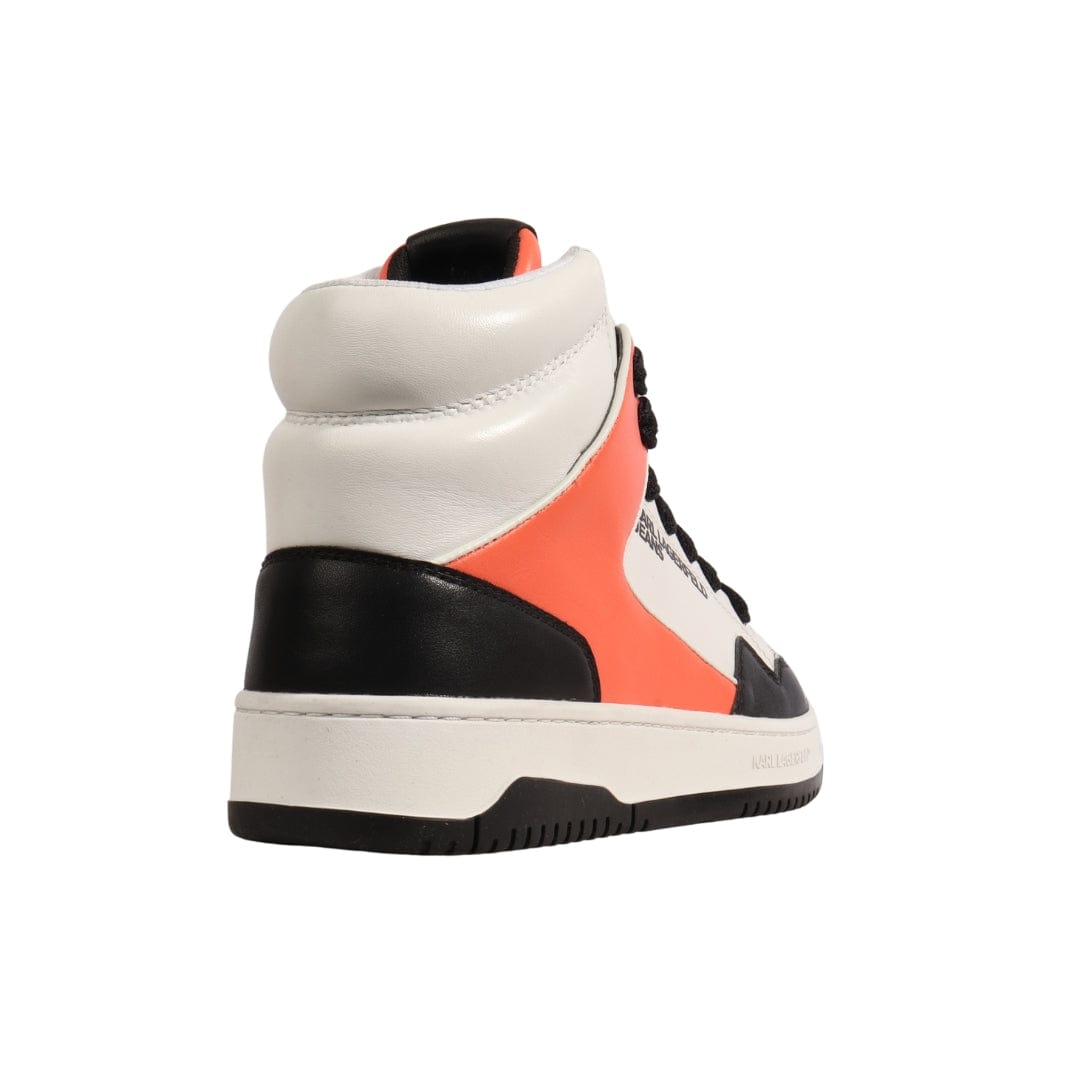 KARL LAGERFELD Mens Shoes 41 / Multi-Color KARL LAGERFELD - High Top Leather Sneakers