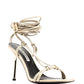 KARL LAGERFELD Womens Shoes 39 / Gold KARL LAGERFELD - Gala High sandals