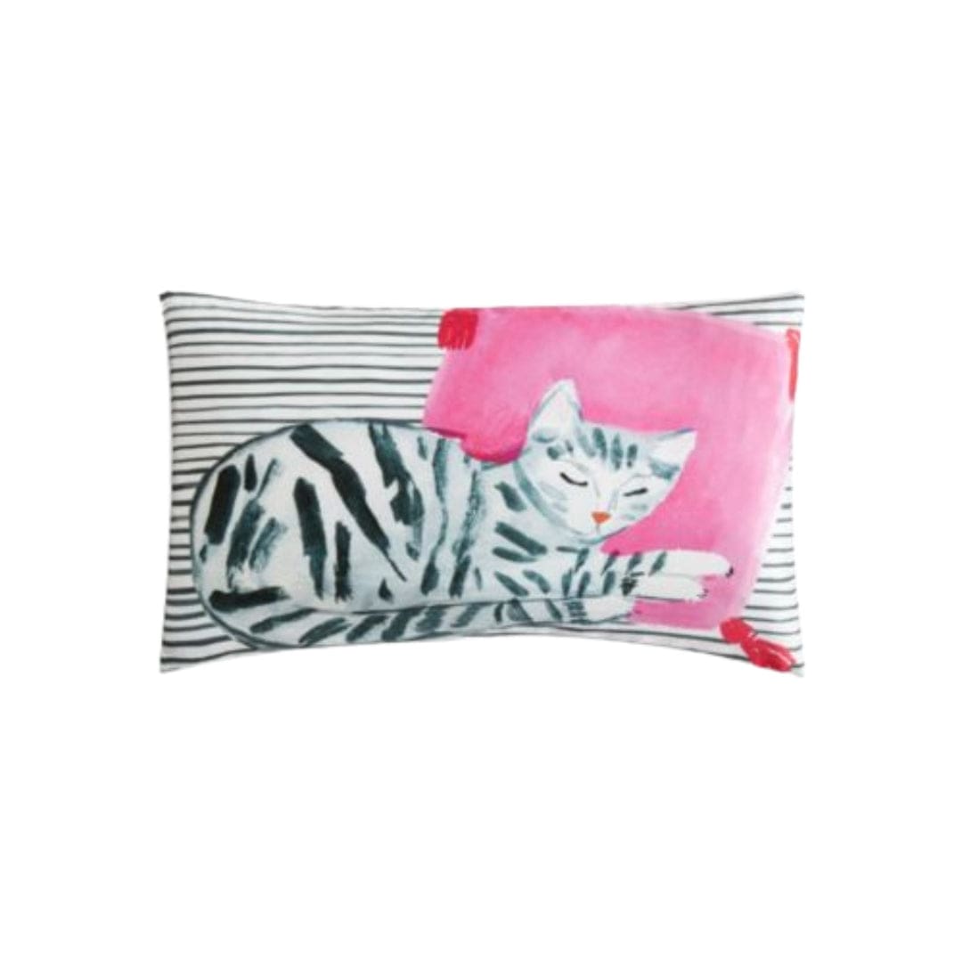 KATE SPADE Pillowcases Multi-Color KATE SPADE - 'Cat Nap' Accent Reversible Pillow Case