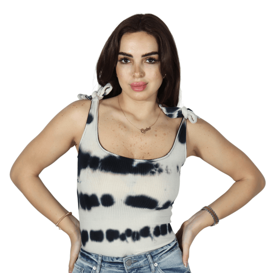 KIT+SKY Womens Tops XS / Multi-Color KIT+SKY - Tie dye effect body suit