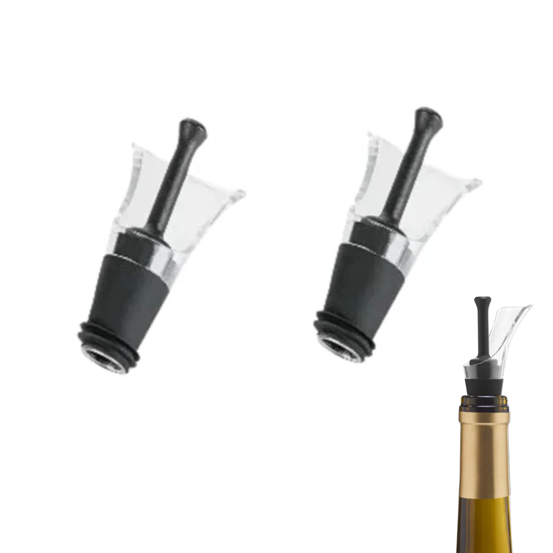 LIVARNO - 2 pieces of wine pourers