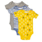 KOALA BABY Baby Boy New Born / Multi-Color KOALA BABY - BABY -  Rib Bodysuit, Pack of 3