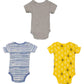 KOALA BABY Baby Boy New Born / Multi-Color KOALA BABY - BABY -  Rib Bodysuit, Pack of 3