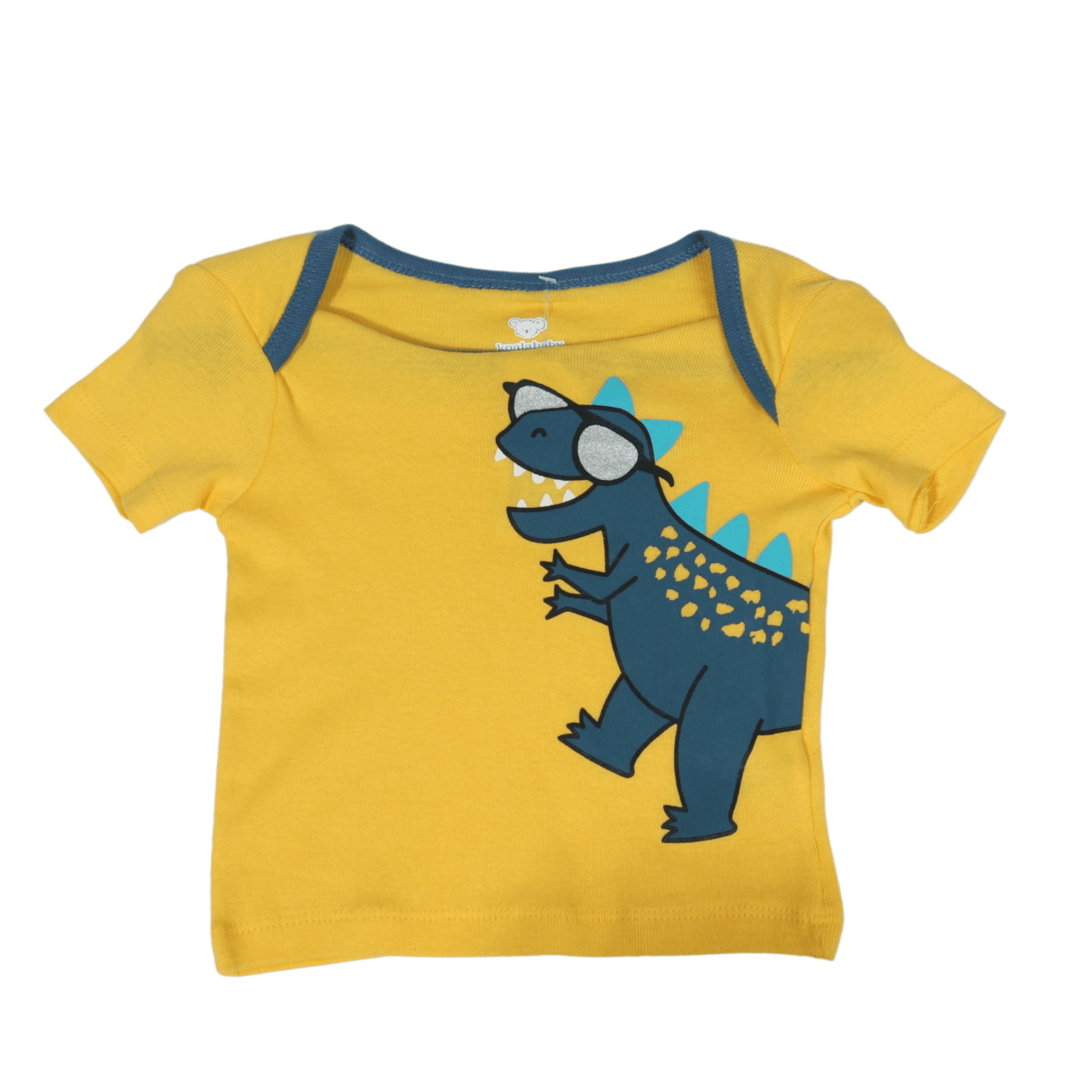 KOALA BABY Baby Boy 6-9 Month / Yellow KOALA BABY - Cool dinosaur t-shirt