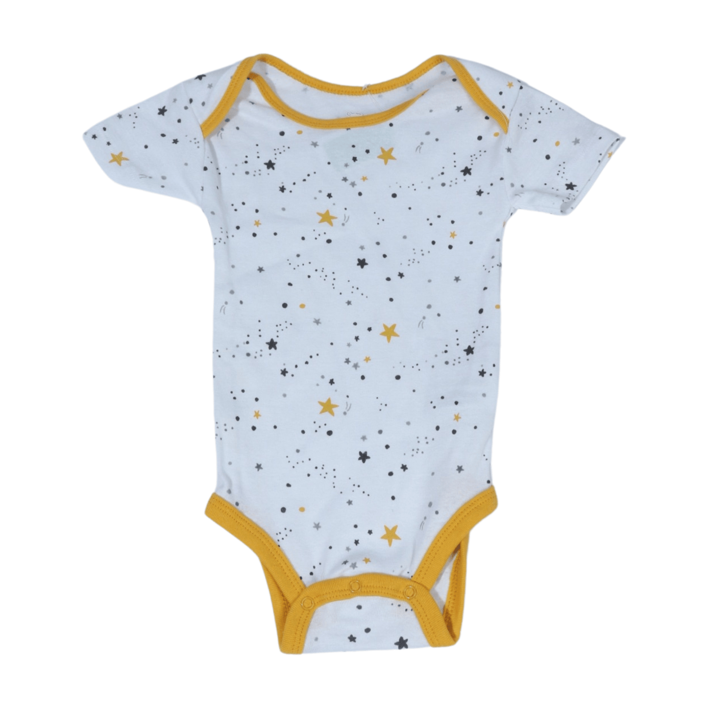 KOALA BABY Baby Boy 12-18 Month / White KOALA BABY - MultiColor Stars Printed Design Baby BodySuit