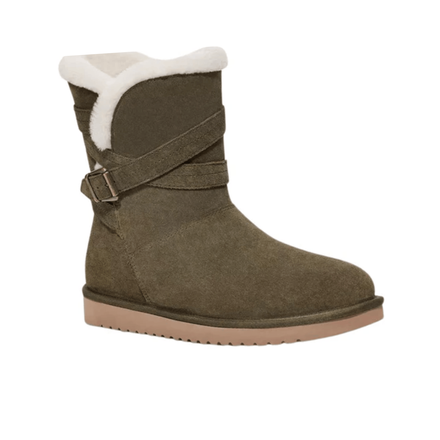 KOOLABURRA BY UGG Womens Shoes 38 / Green KOOLABURRA BY UGG -  Delene Buckled Booties