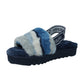 KOOLABURRA BY UGG Womens Shoes 38 / Multi-Color KOOLABURRA BY UGG - Waves faux fur slipper