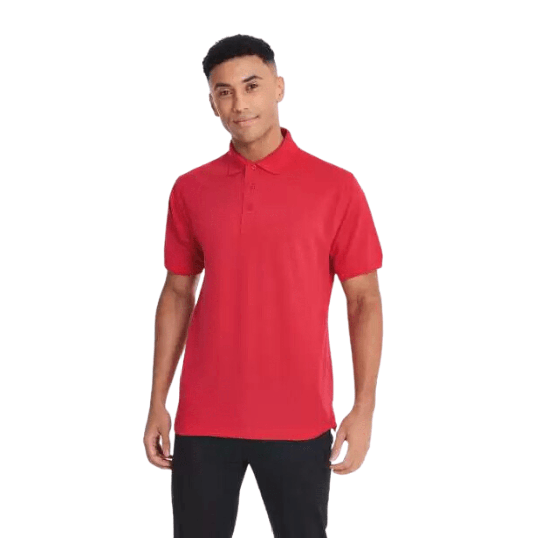 KUSTOM KIT Mens Tops XXXL / Red KUSTOM KIT - CLassic Polo T- Shirt