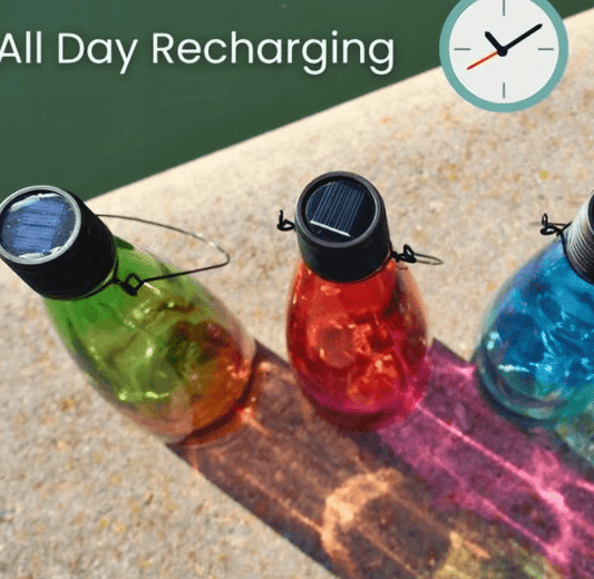 LED Garden Accessories LED - Solar lamp bottle