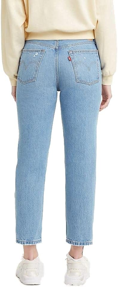 LEVI'S Womens Bottoms LEVI'S -  501 Crop Blue Pants 29-Regular