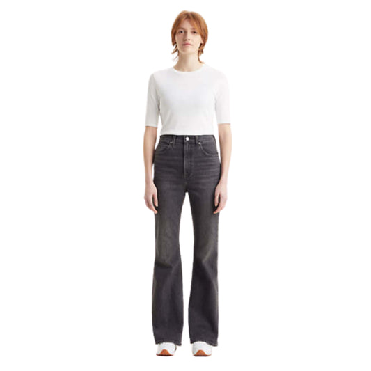 LEVI'S Womens Bottoms XXS / Black / 24 LEVI'S - High Flare Women's Jeans