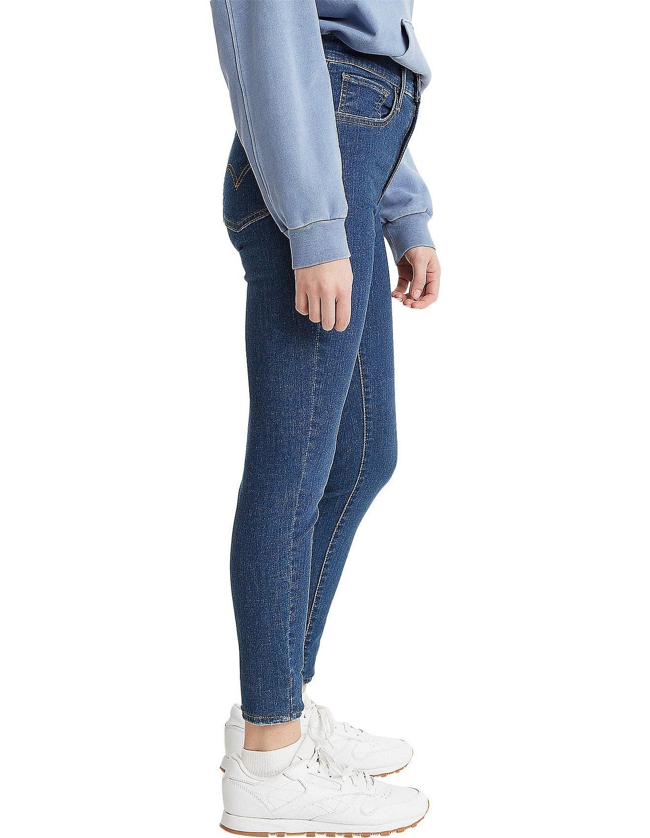 LEVI'S Womens Bottoms LEVI'S -  High Rise Super Skinny Jeans