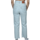 LEVI'S Womens Bottoms S / Light blue / 27 LEVI'S - Simple distressed hem leg denim pants