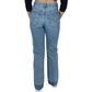 LEVI'S Womens Bottoms LEVI'S - Straight leg cotton ribcage denim
