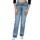 LEVI'S Womens Bottoms LEVI'S - Straight leg cotton ribcage denim