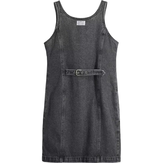 LEVI'S Womens Dress M / Black LEVI'S - Tuli Denim Mini Dress