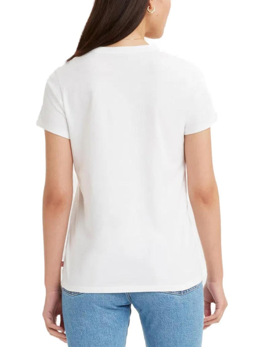 LEVI'S Womens Tops XS / White LEVI'S - Front Print T-Shirt