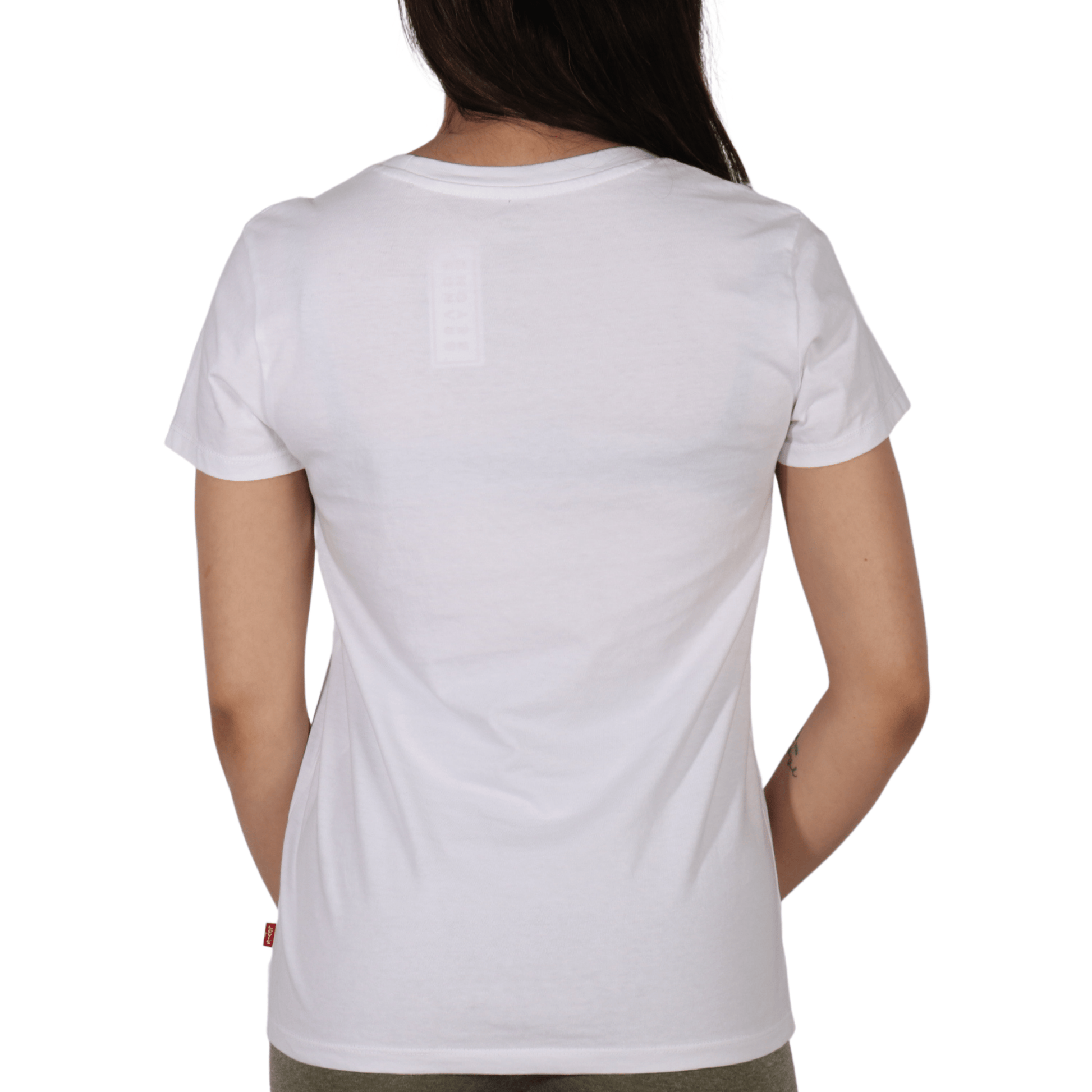 LEVI'S Womens Tops XS / White LEVI'S - Front Print T-Shirt