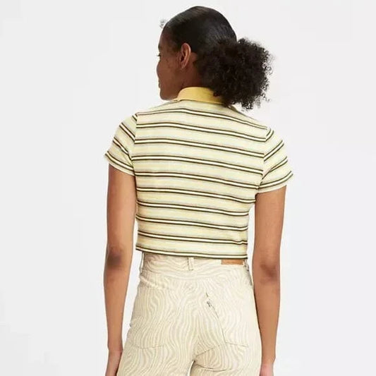 LEVI'S Womens Tops XS / Multi-Color LEVI'S - Jeni Cropped Polo