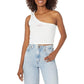 LEVI'S Womens Tops XS / White LEVI'S - One Shoulder Logo top