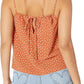 LEVI'S Womens Tops S / Orange LEVI'S - Tie-Back Camisole Top