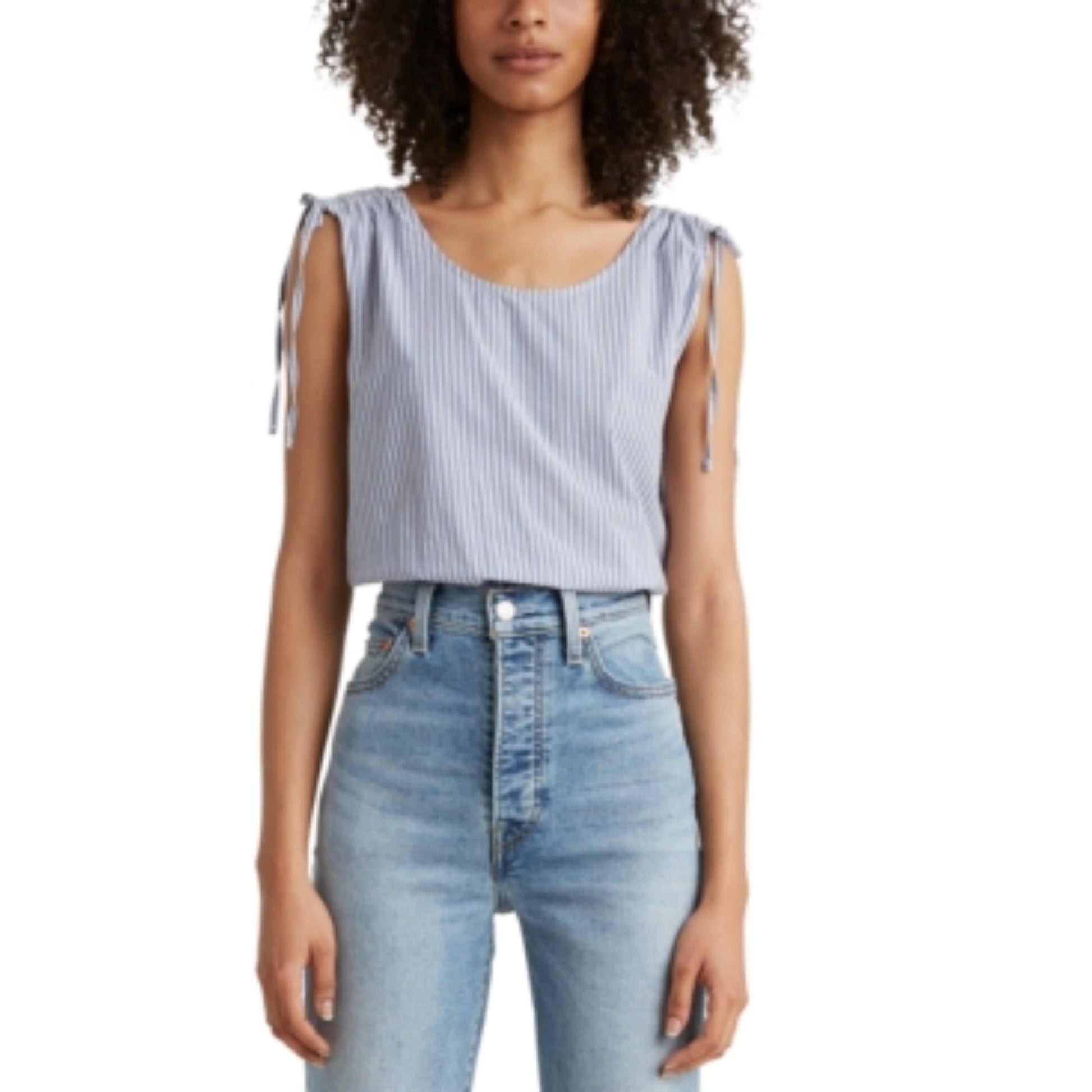 LEVI'S Womens Tops XS / Multi-color LEVI'S - Tie-Shoulder Top