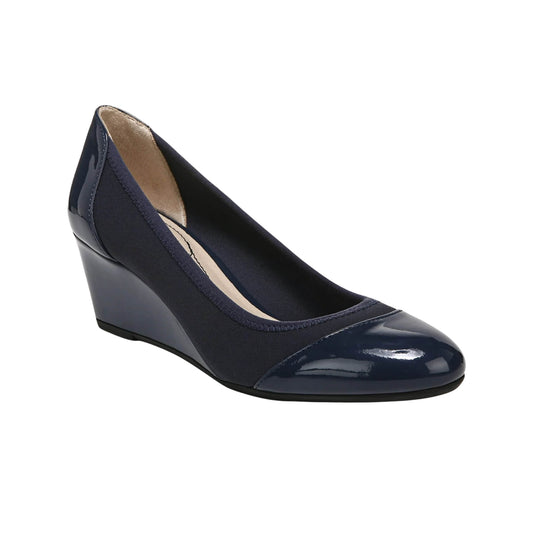LIFESTRIDE Womens Shoes 41 / Navy LIFESTRIDE - Closed Toe Wedge Heels