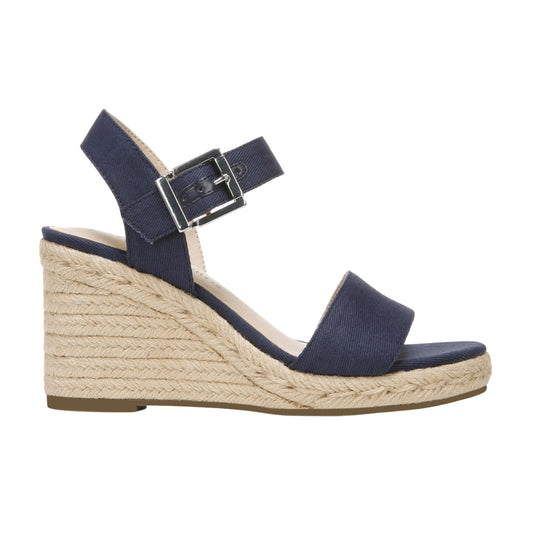 LIFESTRIDE Womens Shoes 36 / Navy LIFESTRIDE - Tango 2 Espadrille Wedge Sandals