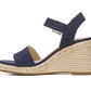 LIFESTRIDE Womens Shoes 36 / Navy LIFESTRIDE - Tango 2 Espadrille Wedge Sandals