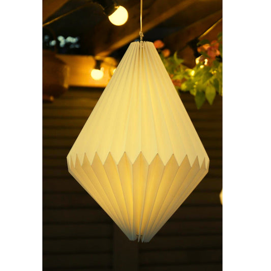LIGHT ZONE Home Decoration & Accessories Yellow LIGHT ZONE - Paper Hanging triangle