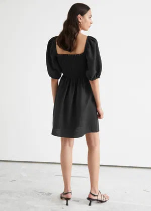 BAR III - Women's Smocked Off-The-Shoulder Dress