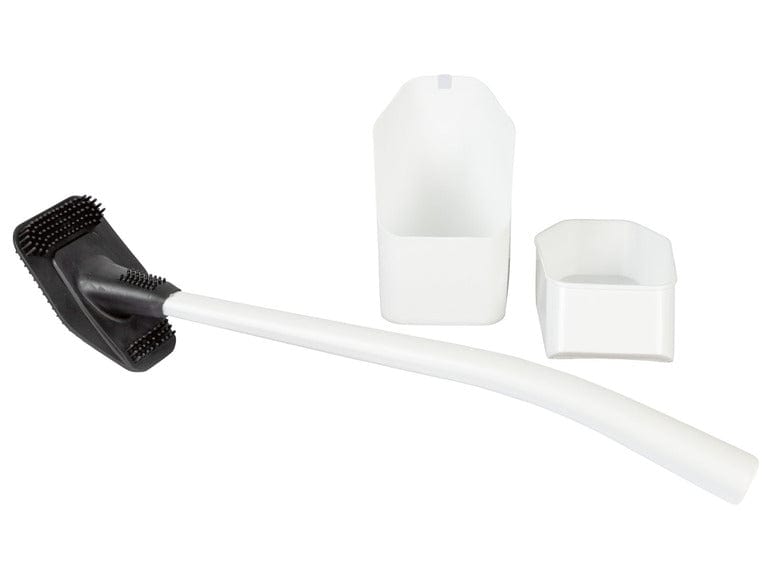 LIVARNO Bath Accessories White LIVARNO - Bathroom Brush Set