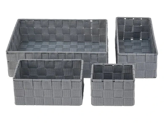 LIVARNO Bath Accessories Grey LIVARNO - Storage Basket Set