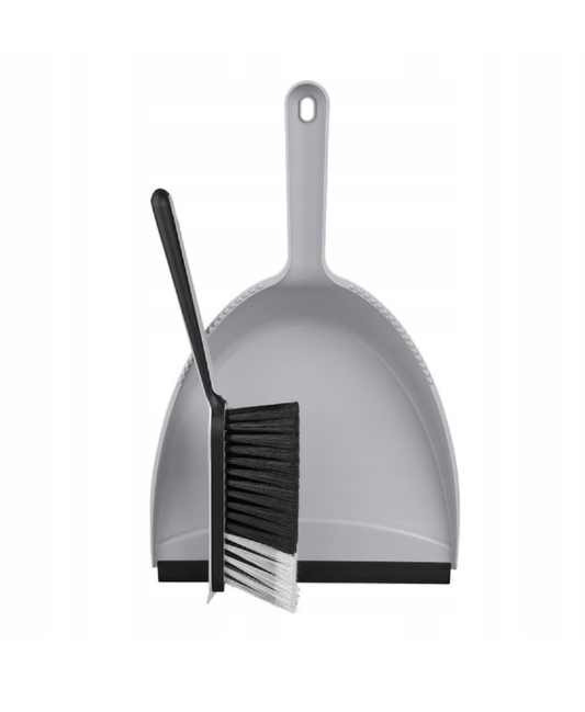LIVARNO Cleaning & Household Grey LIVARNO - Aquapur Brush and Dust Pan Set