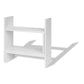 LIVARNO Furniture White LIVARNO - Adjustable desk shelf